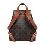 CELINE MINI BACKPACK FOLCO IN TRIOMPHE CANVAS AND CALFSKIN