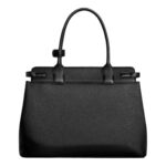 CELINE CONTI BAG IN SUPPLE GRAINED CALFSKIN BLACK