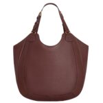 CELINE MEO BAG IN SUPPLE GRAINED CALFSKIN CHESTNUT