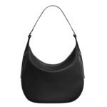 CELINE LARGE HELOÏSE CUIR TRIOMPHE BAG IN SUPPLE GRAINED CALFSKIN BLACK
