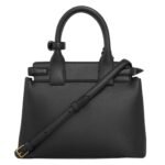 CELINE TEEN CONTI BAG IN SUPPLE GRAINED CALFSKIN BLACK
