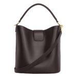 CELINE MEDIUM BUCKET LOUISE IN SMOOTH CALFSKIN EBONY