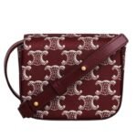 CELINE MINI CLAUDE IN TRIOMPHE CANVAS TWO TONE