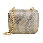 CELINE MINI CHAIN CLAUDE IN PEARLY PYTHON NATURAL