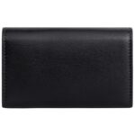 CELINE KEY CASE TRIOMPHE IN SHINY CALFSKIN BLACK