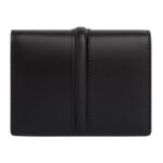 CELINE CARD HOLDER WITH FLAP 16 IN SATINATED CALFSKIN BLACK
