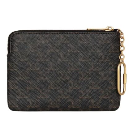 CELINE COIN PURSE IN TRIOMPHE CANVAS
