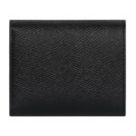CELINE SMALL TRIFOLD WALLET IN GRAINED CALFSKIN BLACK