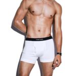 TOM FORD COTTON BOXER BRIEFS WHITE
