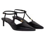 CELINE KITTEN T BAR STRAP PUMP IN CALFSKIN