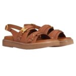 CELINE TIPPI TRIOMPHE SANDAL IN CALFSKIN