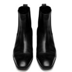 TOM FORD BURNISHED LEATHER GIANNI ANKLE BOOT