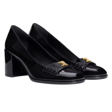 CELINE LILY TRIOMPHE PUMP IN PATENT CALFSKIN