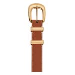 CELINE MEDIUM WESTERN BELT IN NATURAL CALFSKIN