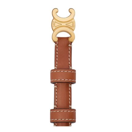 CELINE TEEN TRIOMPHE BELT IN NATURAL CALFSKIN