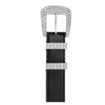 CELINE MEDIUM MARCO BELT WITH STRASS IN VINTAGE CALFSKIN