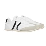 CELINE JOGGER LOW LACE-UP SNEAKER WITH TRIOMPHE IN SUEDE CALFSKIN AND CALFSKIN