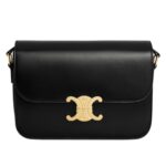 CELINE CLASSIQUE TRIOMPHE BAG IN SHINY CALFSKIN BRONZE
