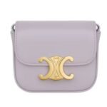CELINE MINI CLAUDE IN SHINY CALFSKIN BLACK