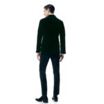 TOM FORD FLUID VELVET SHELTON COCKTAIL JACKET DARK EMERALD