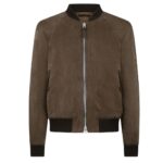 TOM FORD FLUID GABARDINE BOMBER BONE