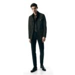 TOM FORD TECHNICAL CANVAS TAILORED MILITARY JACKET