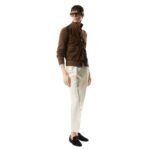 TOM FORD SUEDE FRONT MERINO BLOUSON