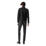TOM FORD LIGHT FELT STAND COLLAR OVERSHIRT