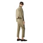 TOM FORD COTTON SATIN ZIP BLOUSON