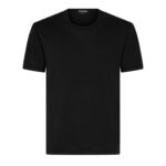 TOM FORD PURE COTTON CREW T-SHIRT BLACK