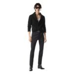 TOM FORD CASHMERE SHAWL COLLAR CARDIGAN BLACK