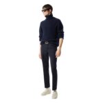 TOM FORD WOOL BLEND TWILL JEAN NAVY