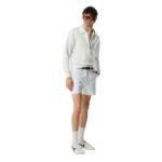 TOM FORD COTTON SATIN TAILORED SHORTS IVORY