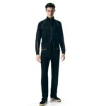 TOM FORD JERSEY SWEATPANTS WITH PIPING BLACK