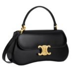 CELINE TEEN CELINE LOLA IN SHINY CALFSKIN BLACK
