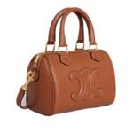 CELINE SMALL BOSTON IN SMOOTH CALFSKIN TAN