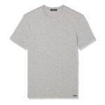 TOM FORD COTTON CREWNECK T SHIRT MILITARY GREEN