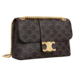 MEDIUM CELINE VICTOIRE BAG IN TRIOMPHE CANVAS