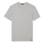 TOM FORD COTTON CREWNECK T SHIRT SLATE