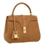CELINE SMALL 16 BAG IN SUEDE CALFSKIN