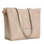 CELINE SMALL CABAS ANAÏS CUIR TRIOMPHE IN GRAINED CALFSKIN CAPPUCCINO