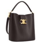 CELINE MEDIUM LOUISE BAG IN SMOOTH CALFSKIN EBONY