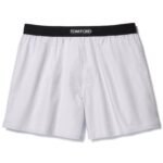TOM FORD COTTON BOXERS DARK GREY