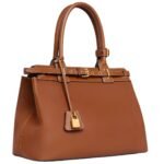 CELINE CONTI BAG IN NATURAL CALFSKIN TAN