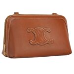 CELINE CLUTCH ON CHAIN CUIR TRIOMPHE IN SMOOTH CALFSKIN