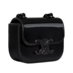 CELINE MINI CHAIN CLAUDE IN PATENT CALFSKIN