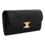 CELINE LARGE WALLET TRIOMPHE IN LIZARD