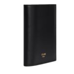CELINE COMPACT WALLET TRIOMPHE CHARMS IN SHINY CALFSKIN