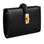 CELINE WALLET WITH COIN PURSE 16 IN SATINATED CALFSKIN BLACK