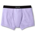 TOM FORD COTTON BOXER BRIEFS LILAC